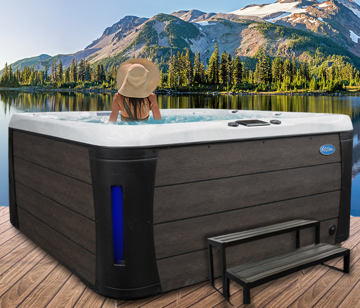 Calspas hot tub being used in a family setting - hot tubs spas for sale Quincy